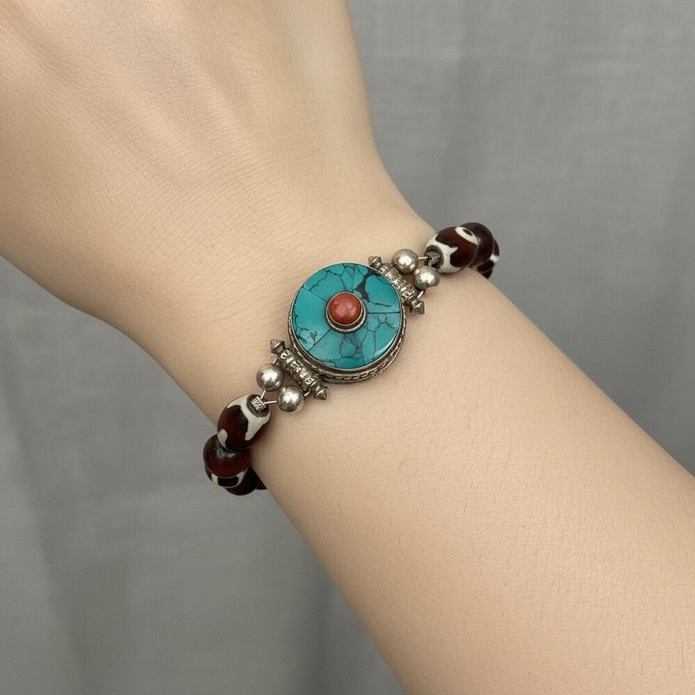 Tibetan Ghau (Gau) Prayer‎ Box Bracelet
